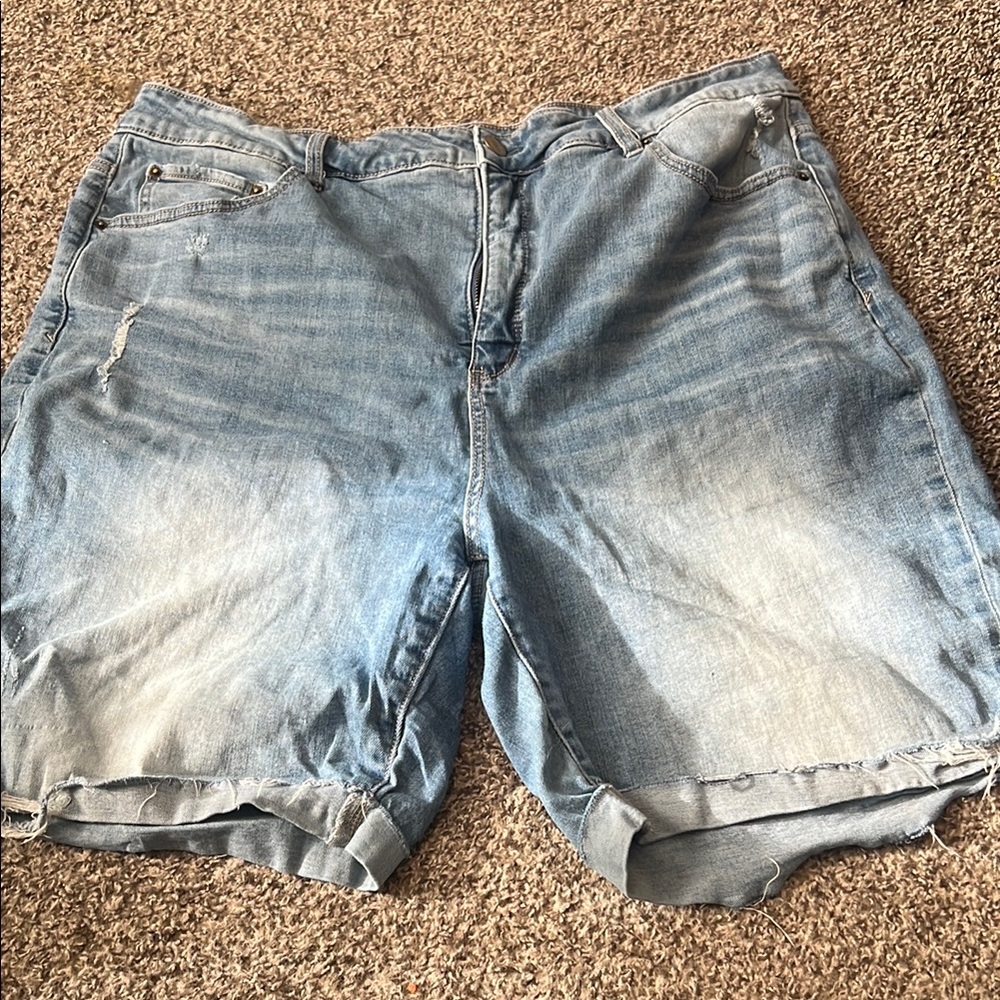 Women’s Blue Denim Shorts